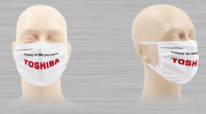 Masques buccaux personnalisés. Concevez vos propres masques buccaux promotionnels. - toshiba Masques buccaux personnalisés. Concevez vos propres masques buccaux promotionnels. - toshiba