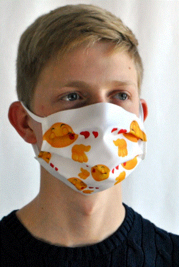 Masques buccaux personnalisés. Concevez vos propres masques buccaux promotionnels. - voorbeeld Masques buccaux personnalisés. Concevez vos propres masques buccaux promotionnels. - voorbeeld