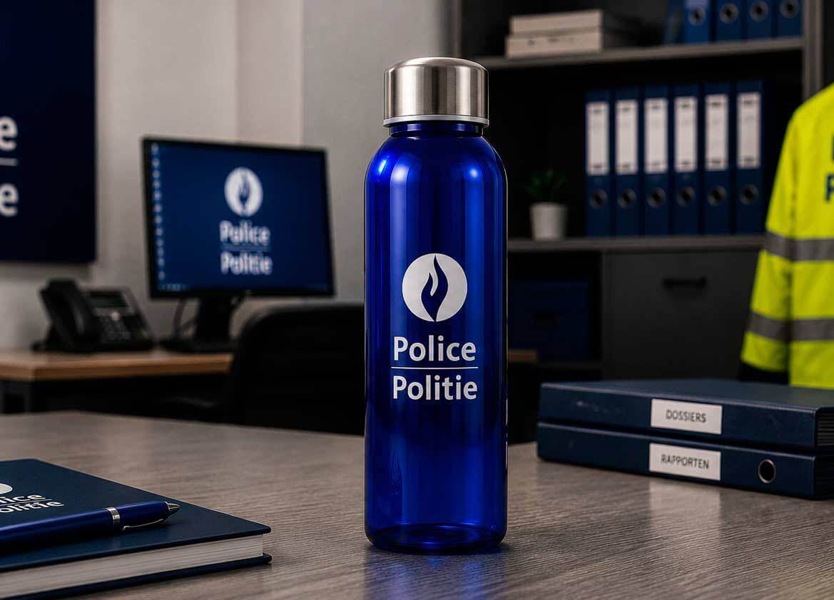Promomateriaal voor politiezones en politiediensten - bottle01 Promomateriaal voor politiezones en politiediensten - bottle01